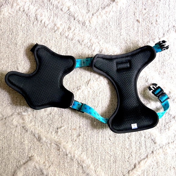 ‼️SOLD‼️NEW🐳 MORXIL TURQUOISE PADDED REFLECTIVE WHALE DOG HARNESS LEAD/LEASH SET - Picture 15 of 16